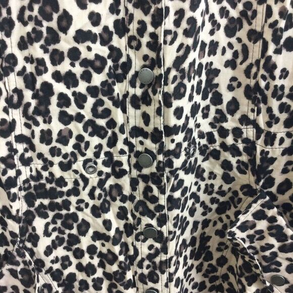 Torrid Womens Leopard Print Snap Front Jacket Pockets Plus 2X - Picture 3 of 11